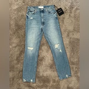 MOTHER SUPERIOR Denim- High waisted rider skimp- Size 30